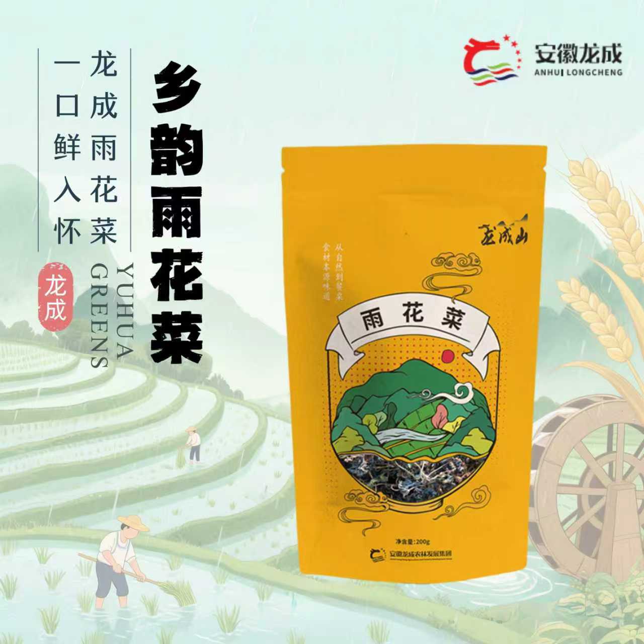 龙成山农家干货雨花菜200g珍珠花菜宿松特产